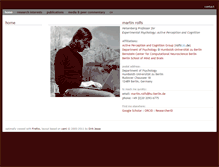 Tablet Screenshot of martinrolfs.de